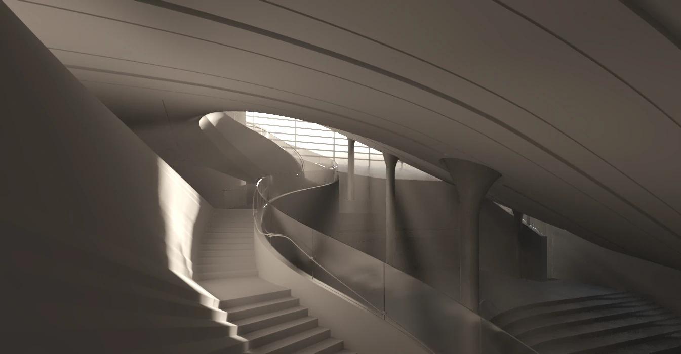 Parametric design, art center, architecture, museum