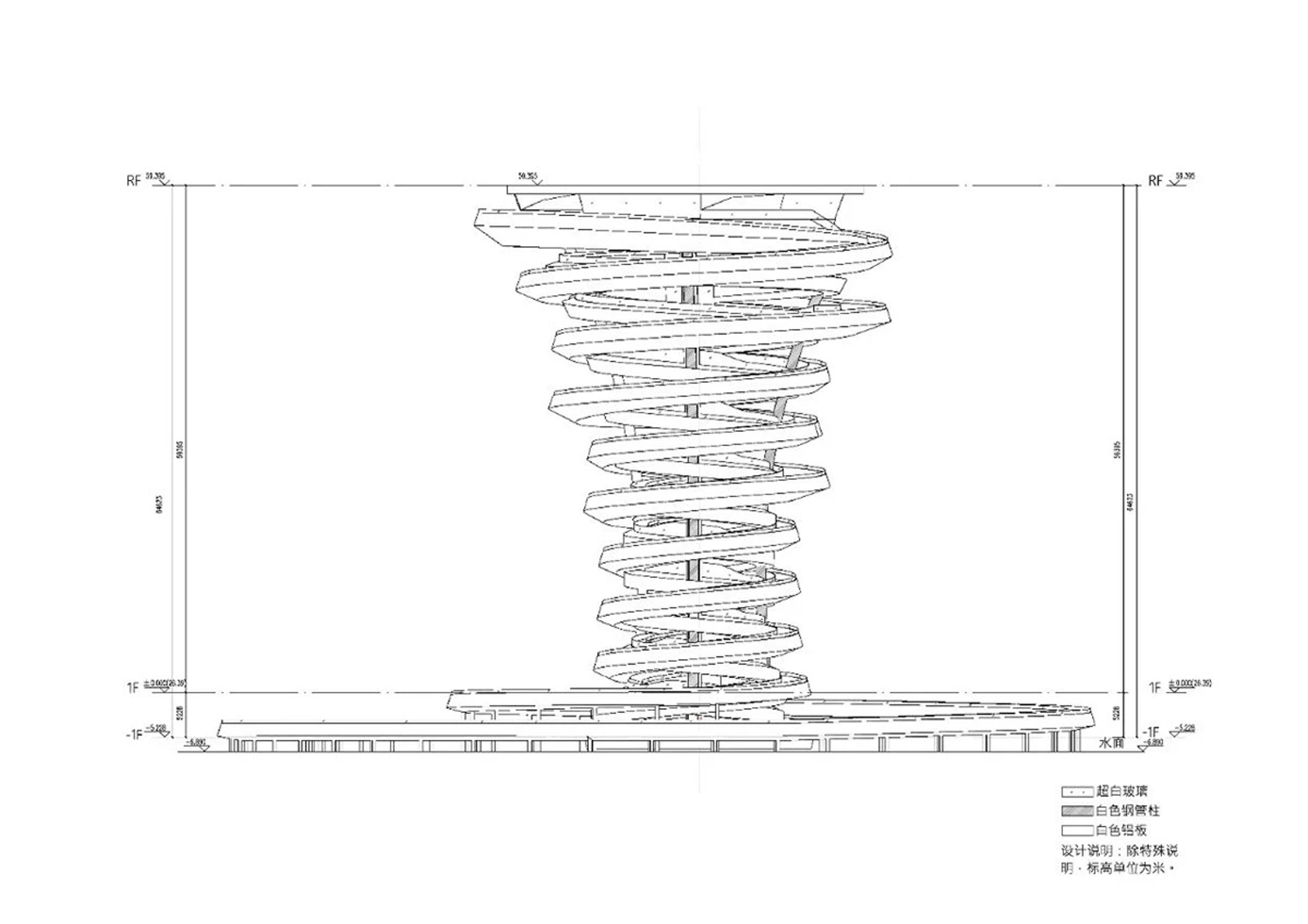 parametric design 参数化设计 景观塔 — Floating Forest Landscape Tower, Behance source module 64.