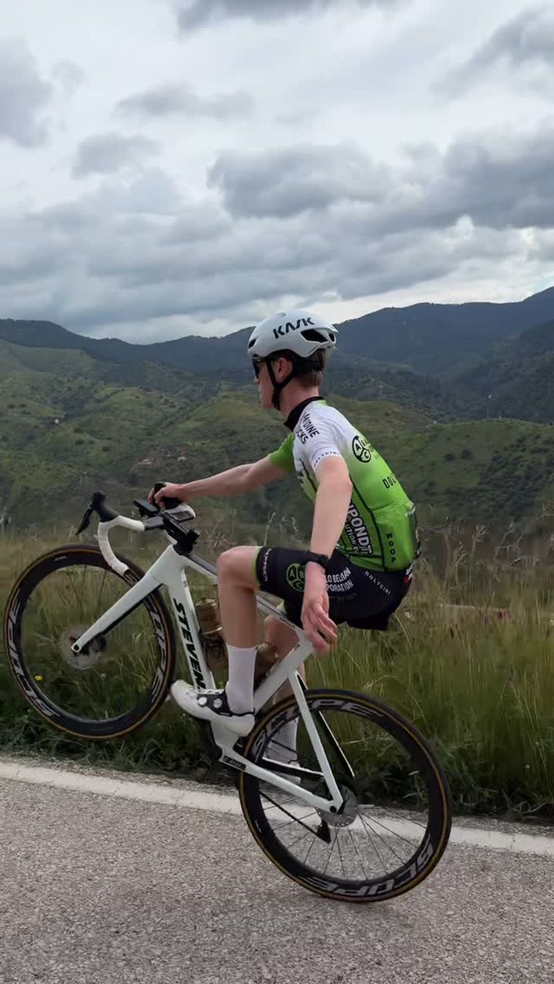 Foto uit de Instagram-feed van Matteo Declercq