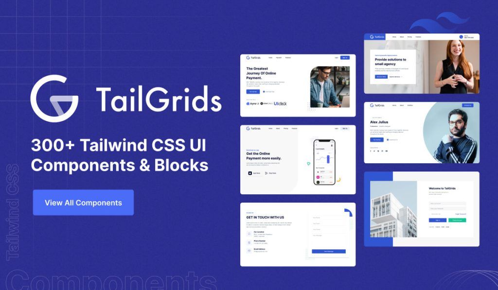 Free Tailwind CSS UI Kits, Templates and Resources  