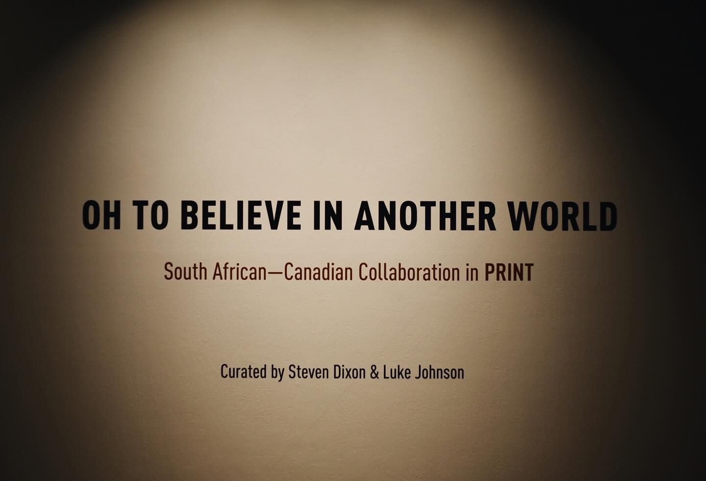 Oh to Believe in Another World · FAB Gallery