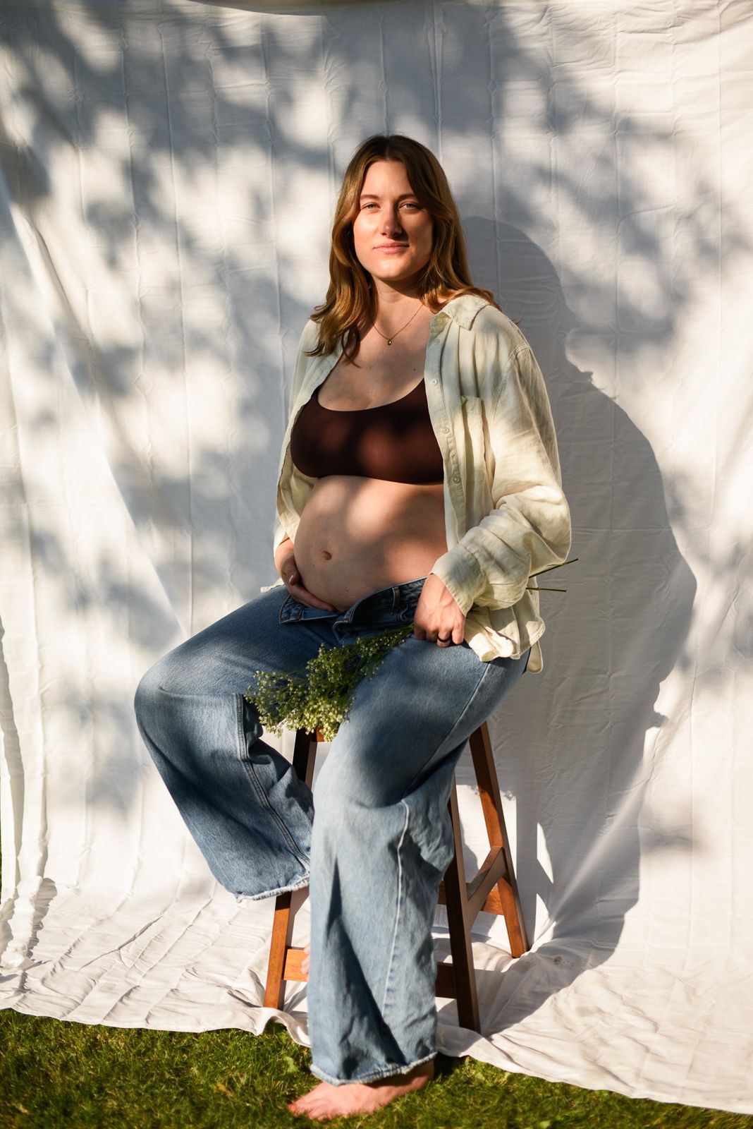 Maternity photograph by Ambar Azcorra 7