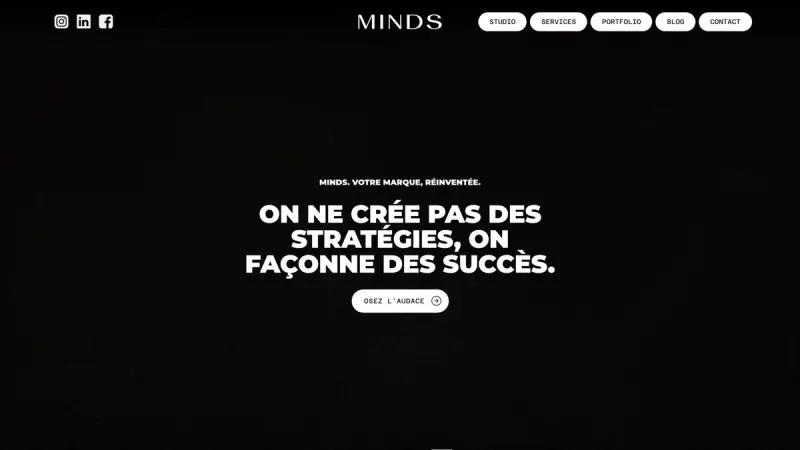 Agence Minds, marketing et vidéographie