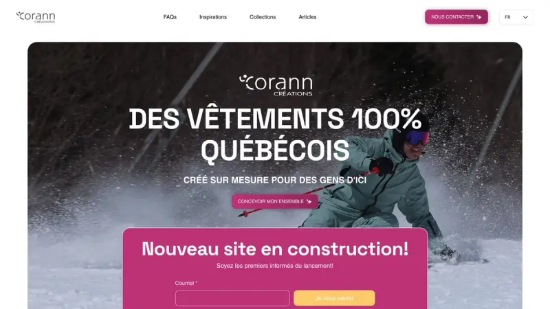 Corann Créations, vêtements de sport sur mesure à Prévost
