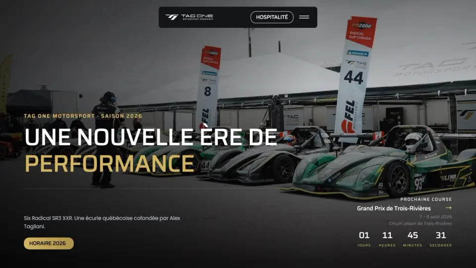 Tag One Motorsport, écurie de course