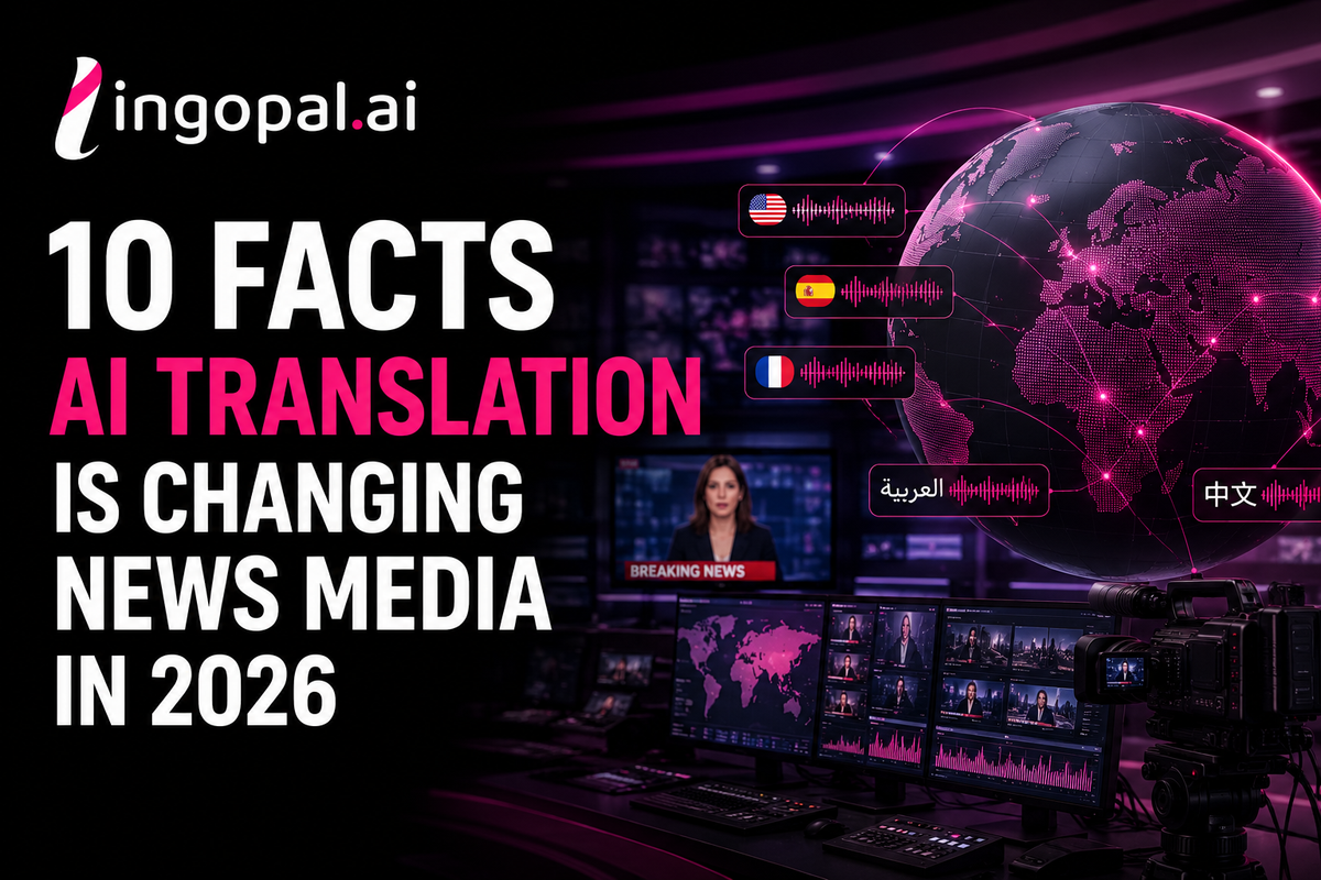 10 Facts News Media Leaders Can't Ignore About AI Translation in 2026