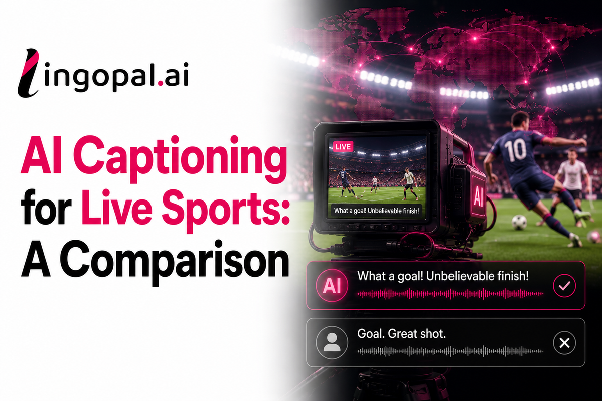 Why AI Captioning Is No Longer Optional for Live Sports