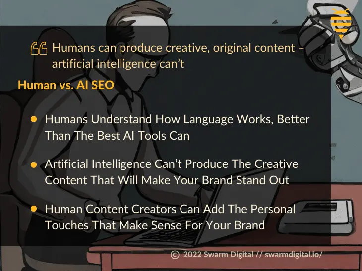 Human SEO vs. AI SEO: Why You Still Need Human SEO Experts