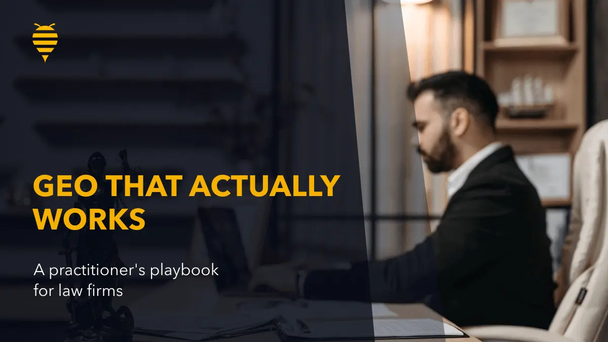 Generative Engine Optimization for Law Firms: A Step-by-Step Guide — Swarm Digital