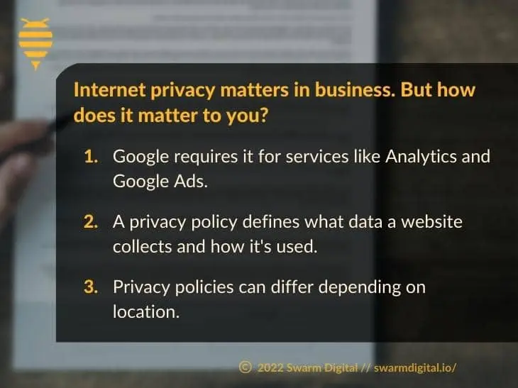 Does My Website Need a Privacy Policy?