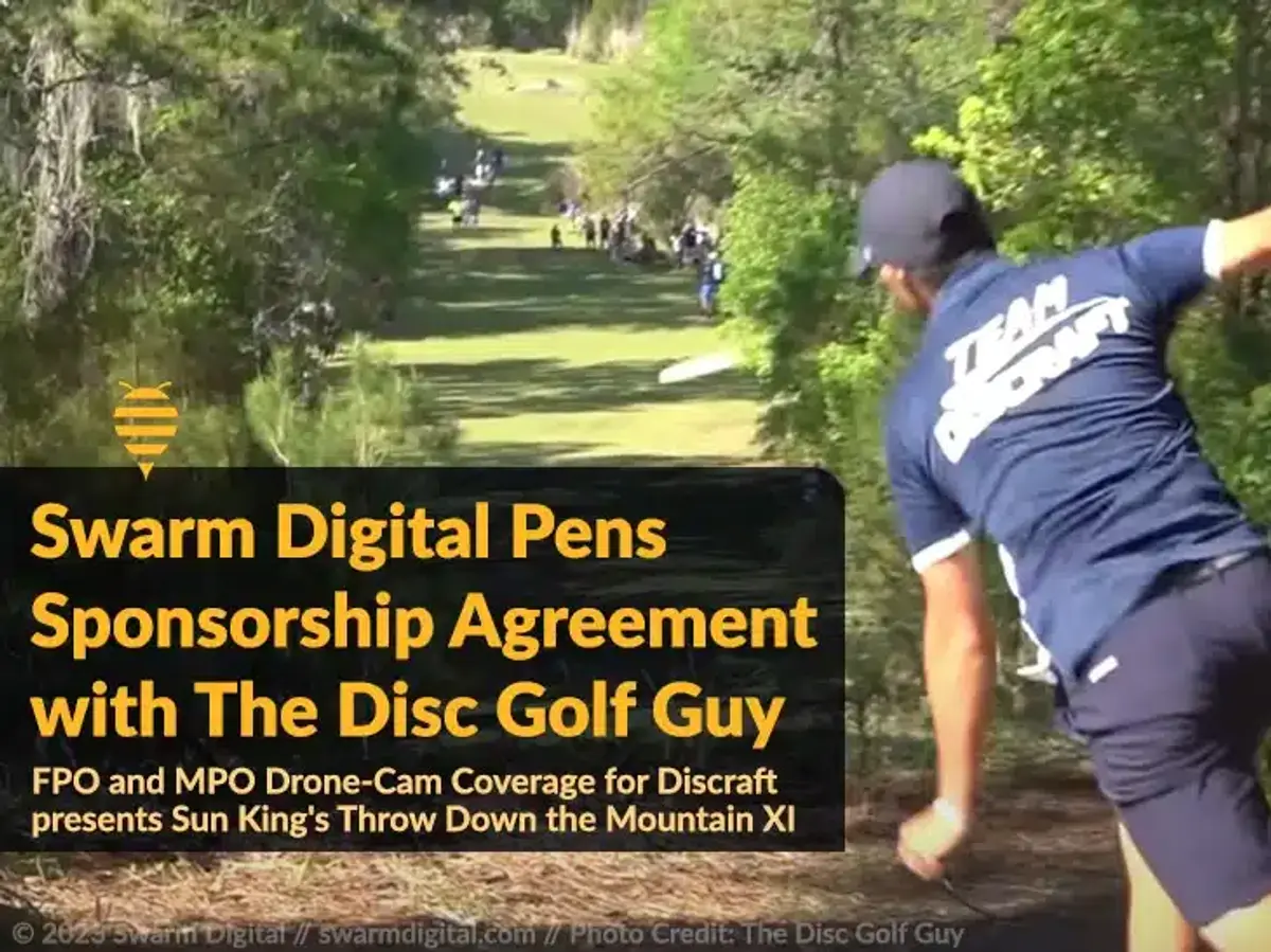 The Disc Golf Guy Sponsored by Swarm Digital