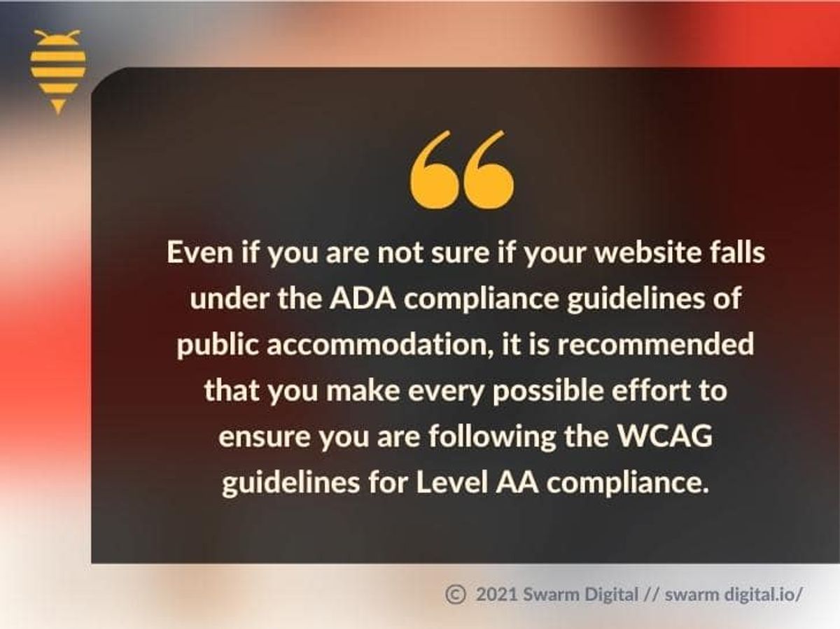 Does My Website Need To Be ADA Compliant?