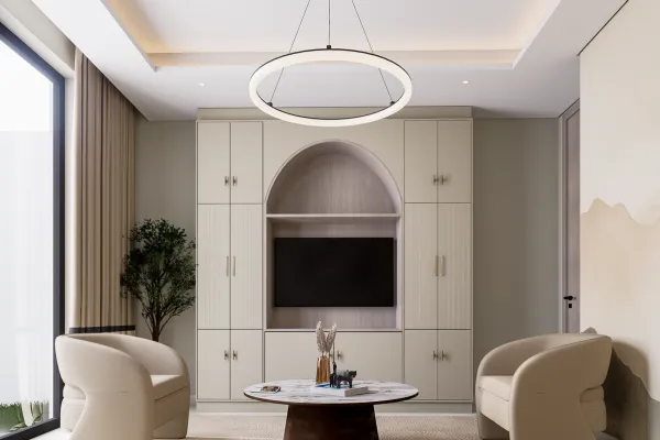 custom made tv unit design inspiration in Dubai