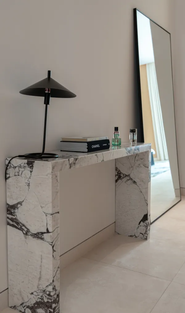 Marble console in dubai