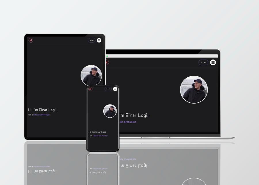 Portfolio Website preview