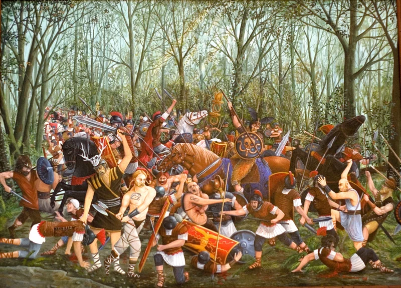 La battaglia di Teutoburgo