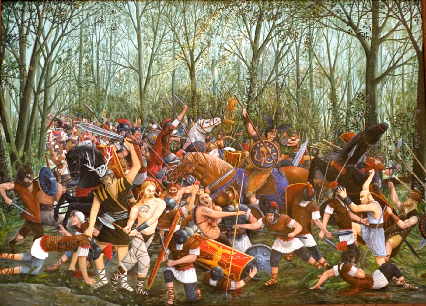 La battaglia di Teutoburgo