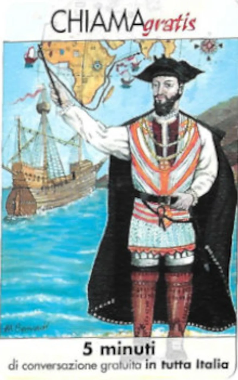 carta telefonica Telecom Vasco de Gama