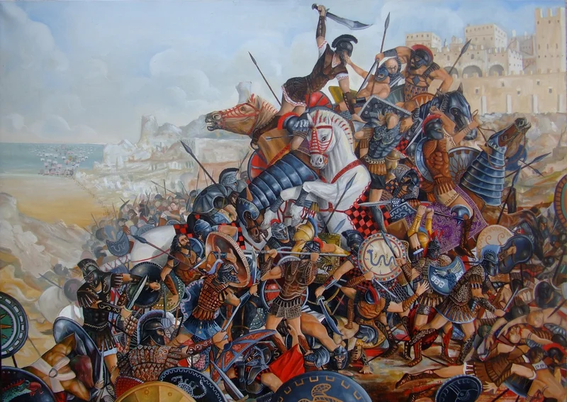La battaglia di Troia