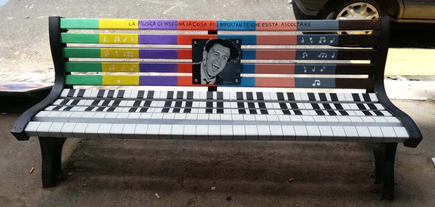 panchina della musica (Ezio Bosso)