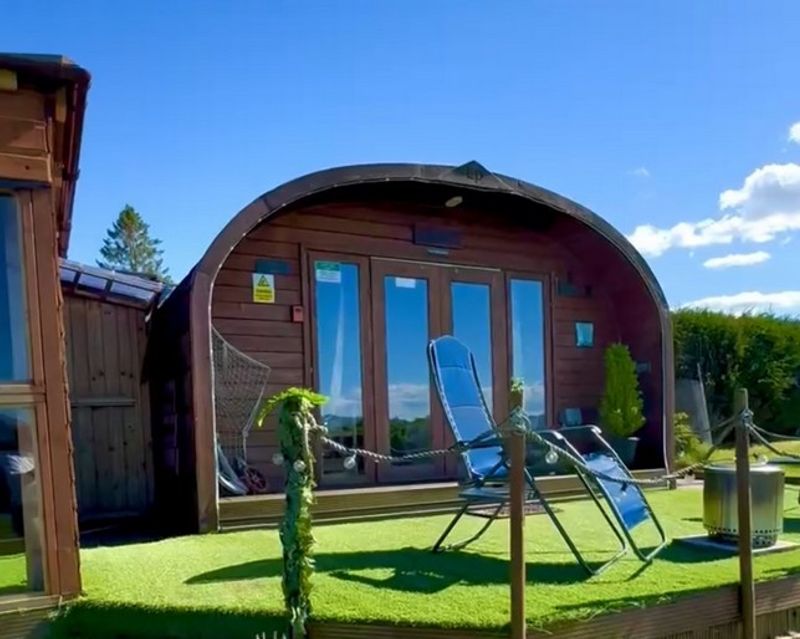 Loch Lomond Sunset Glamping Pod