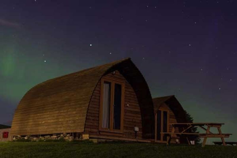 Loch Shin Luxury Pods