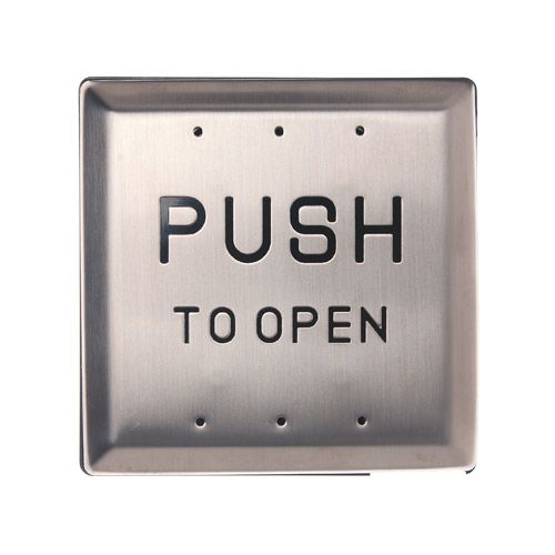 Square Push Plate