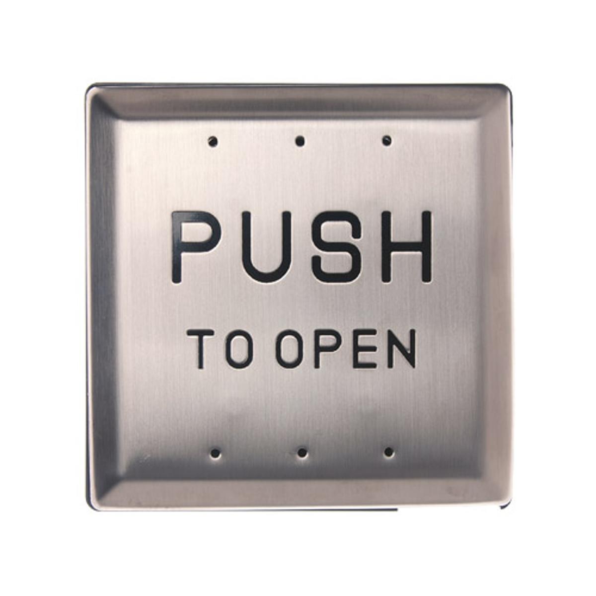Square Push Plate