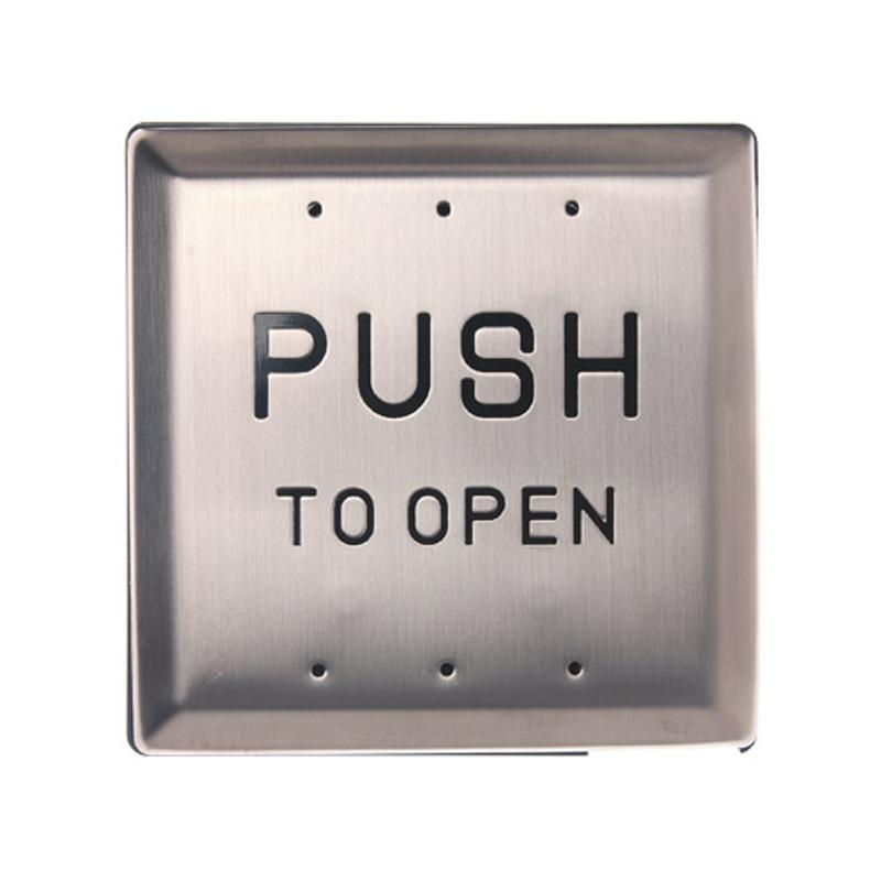 Square Push Plate