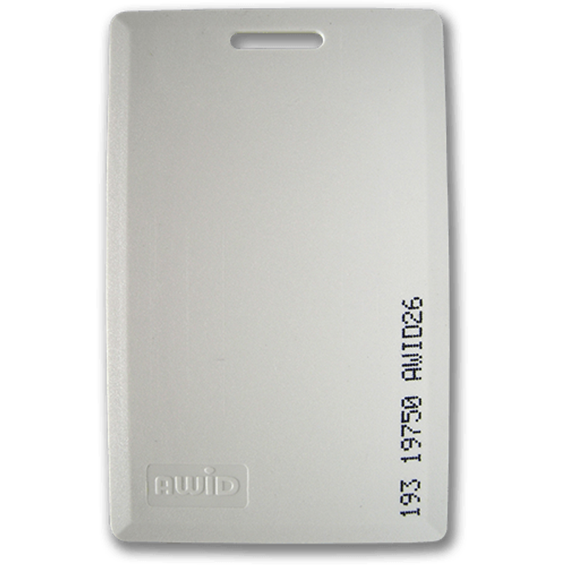 AWID® CLAMSHELL 26 BIT CARD