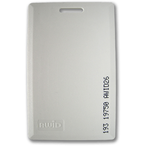AWID® CLAMSHELL 26 BIT CARD