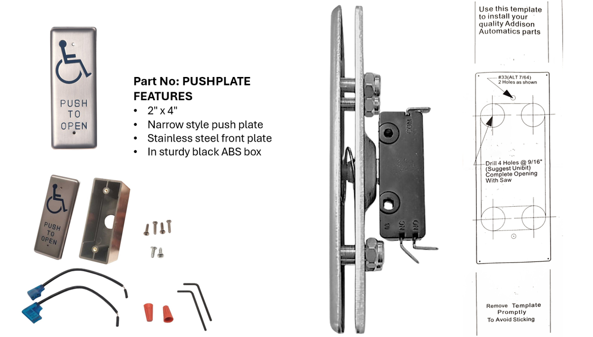 Push Plate Cutsheet