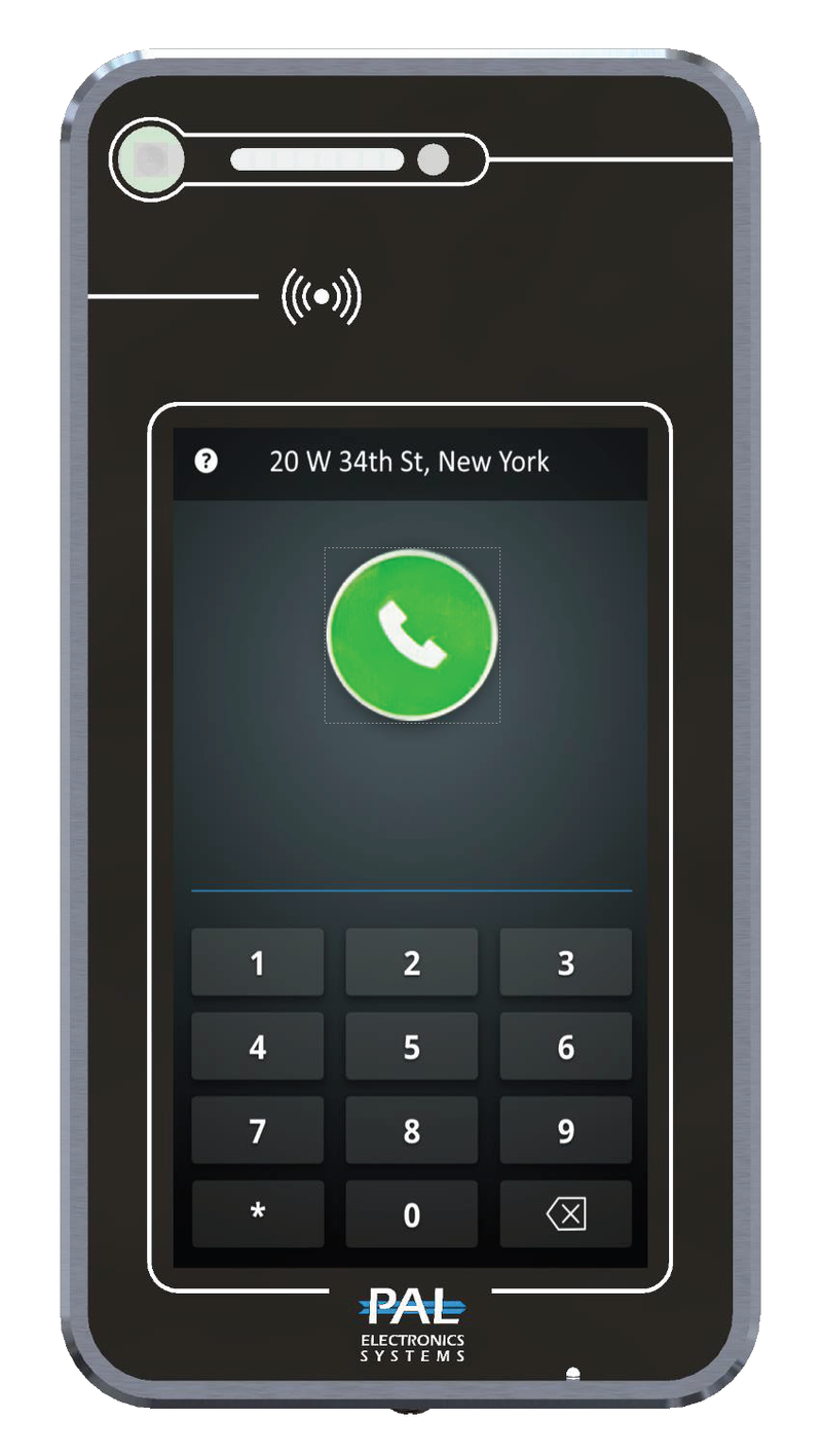 PAL VPS Video Panel Telephone Entry System