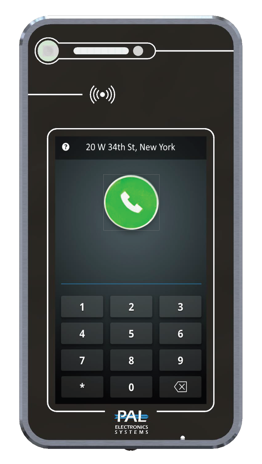 PAL VPS Video Panel Telephone Entry System