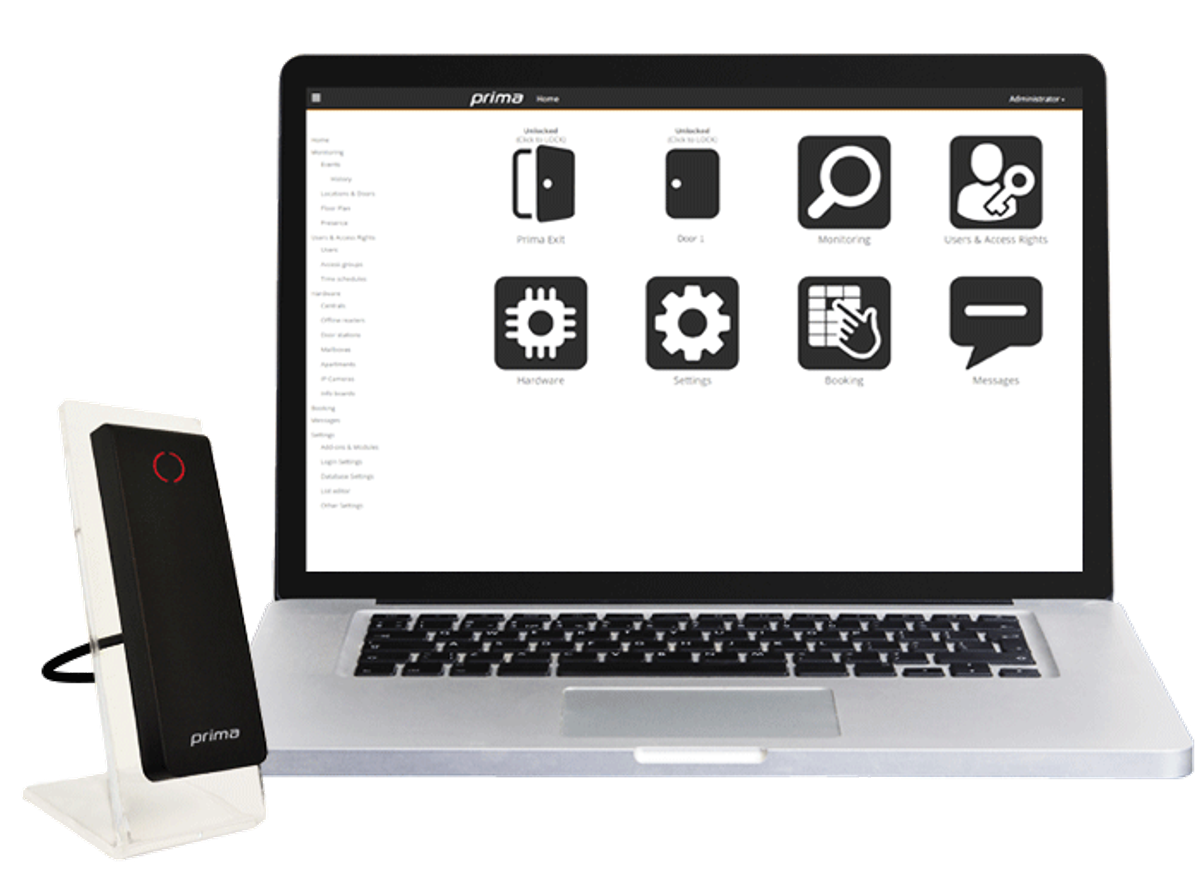 Nova software and Nexus USB reader