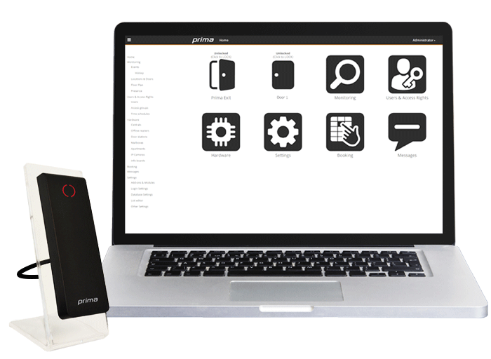 Nova software and Nexus USB reader