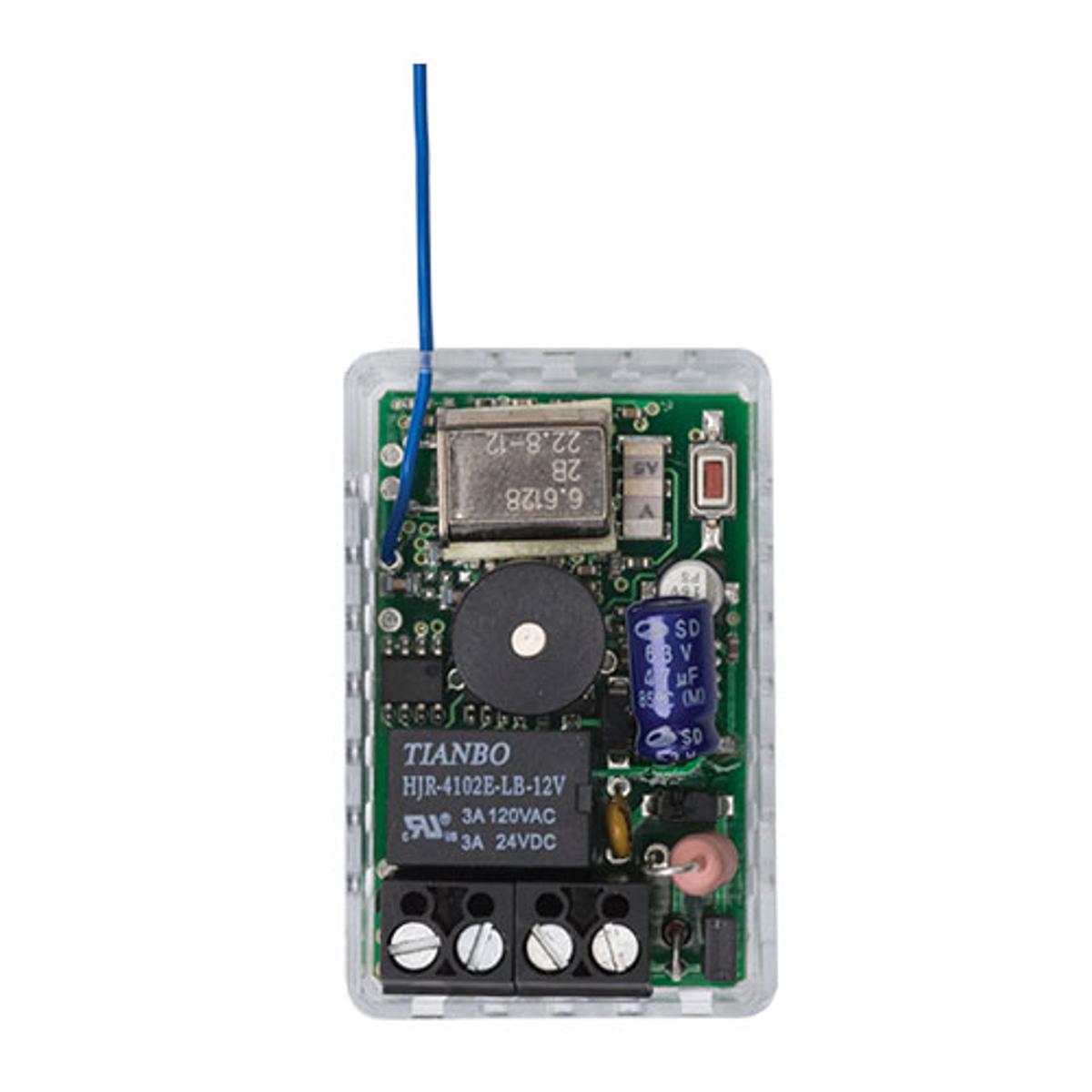 Nano 433 receiver included in Programmable Push Plate Kit