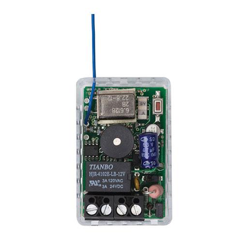 Nano 433 receiver included in Programmable Push Plate Kit