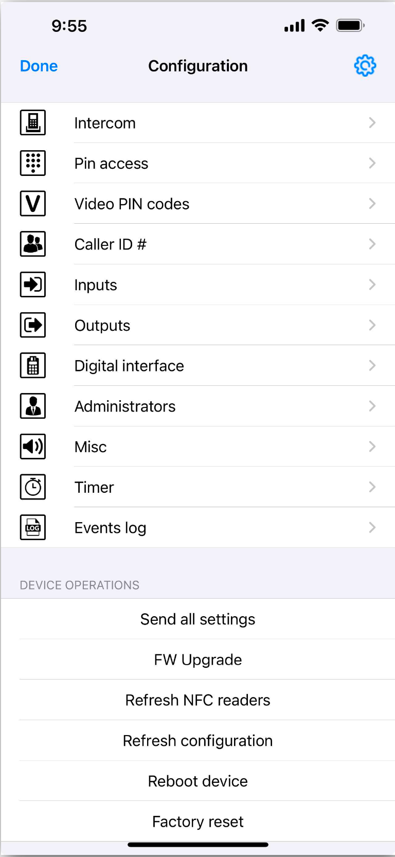 EIS Mobile App Access