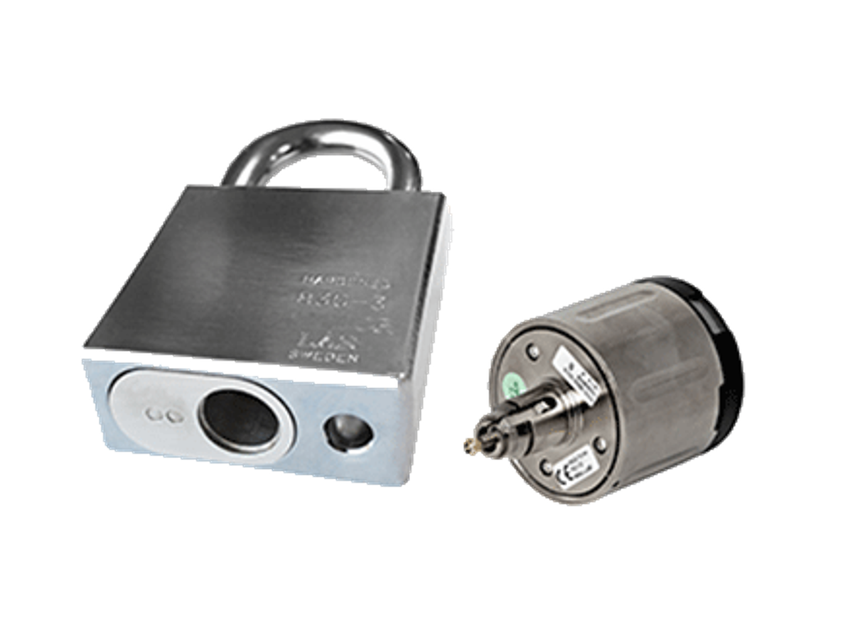 Offline Padlocks cylinder housing