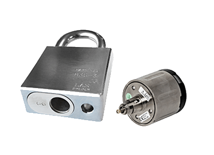 Offline Padlocks cylinder housing