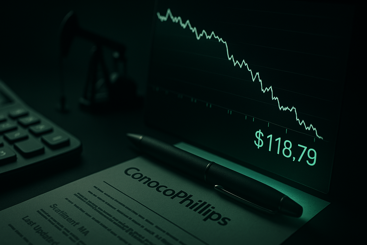 Conocophillips (COP) Market Analysis: Sharp Drop Raises Questions for Oil Traders