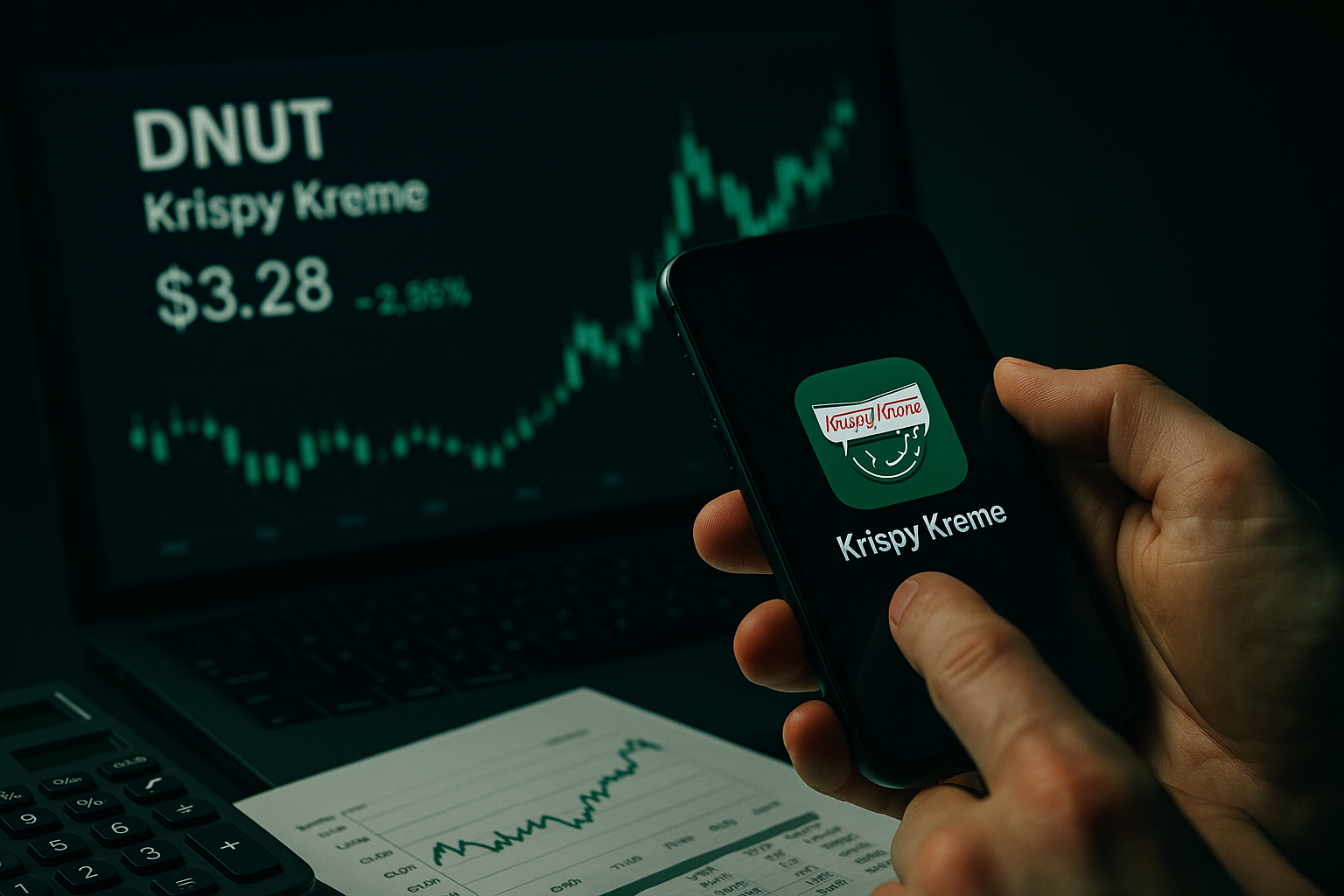 Krispy Kreme (DNUT) Market Analysis: App Downloads Surge While Stock Slides Lower