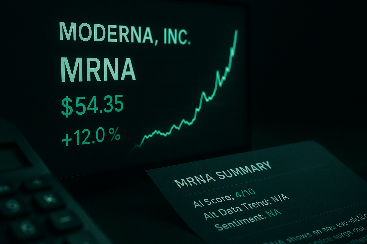 Moderna (MRNA) Stock Analysis: Sharp Single-Day Spike on Weak Foundations