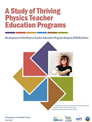 A Study of Thriving Physics Teacher Education Programs cover