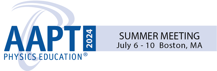 AAPT Summer Meeting 2024 logo