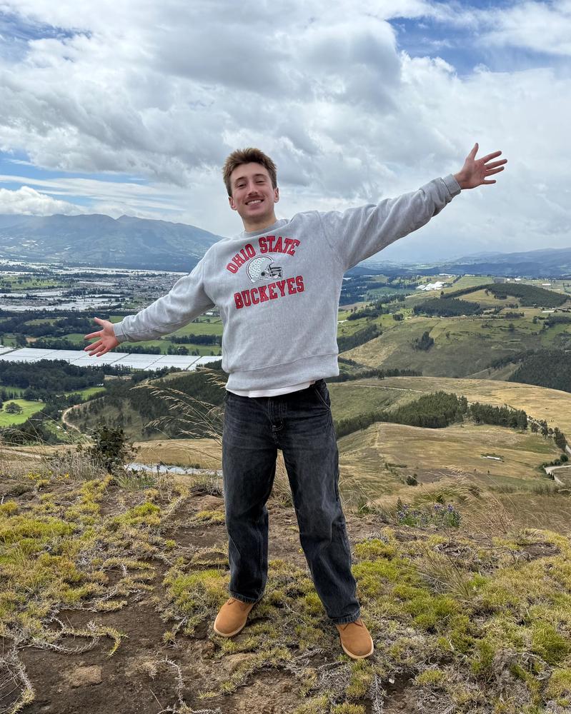 Kian Baker, EWB OSU VP International Ecuador