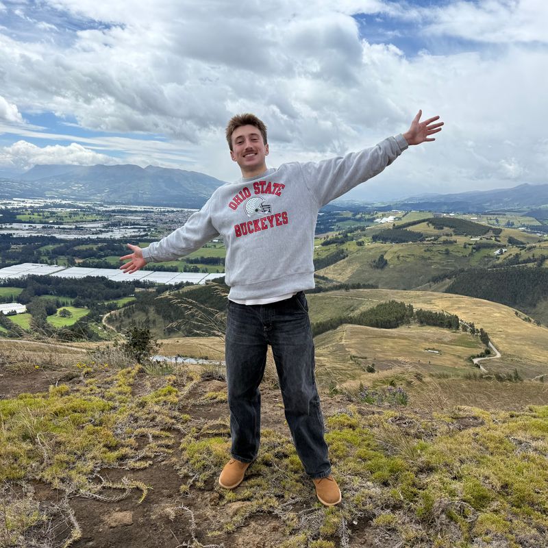 Kian Baker, EWB OSU VP International Ecuador