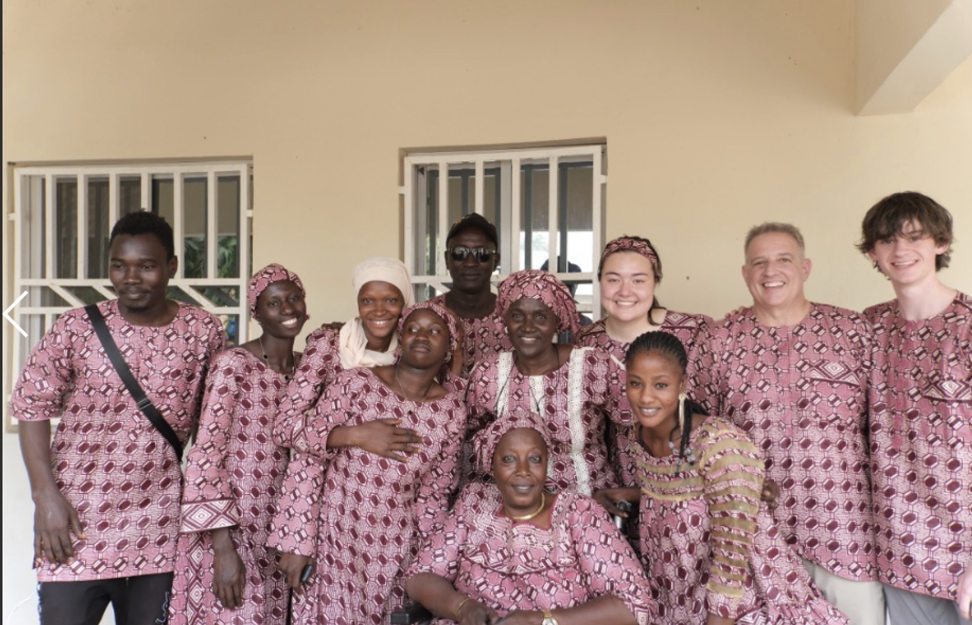 EWB OSU members with Nigerian community partners at the completed facility