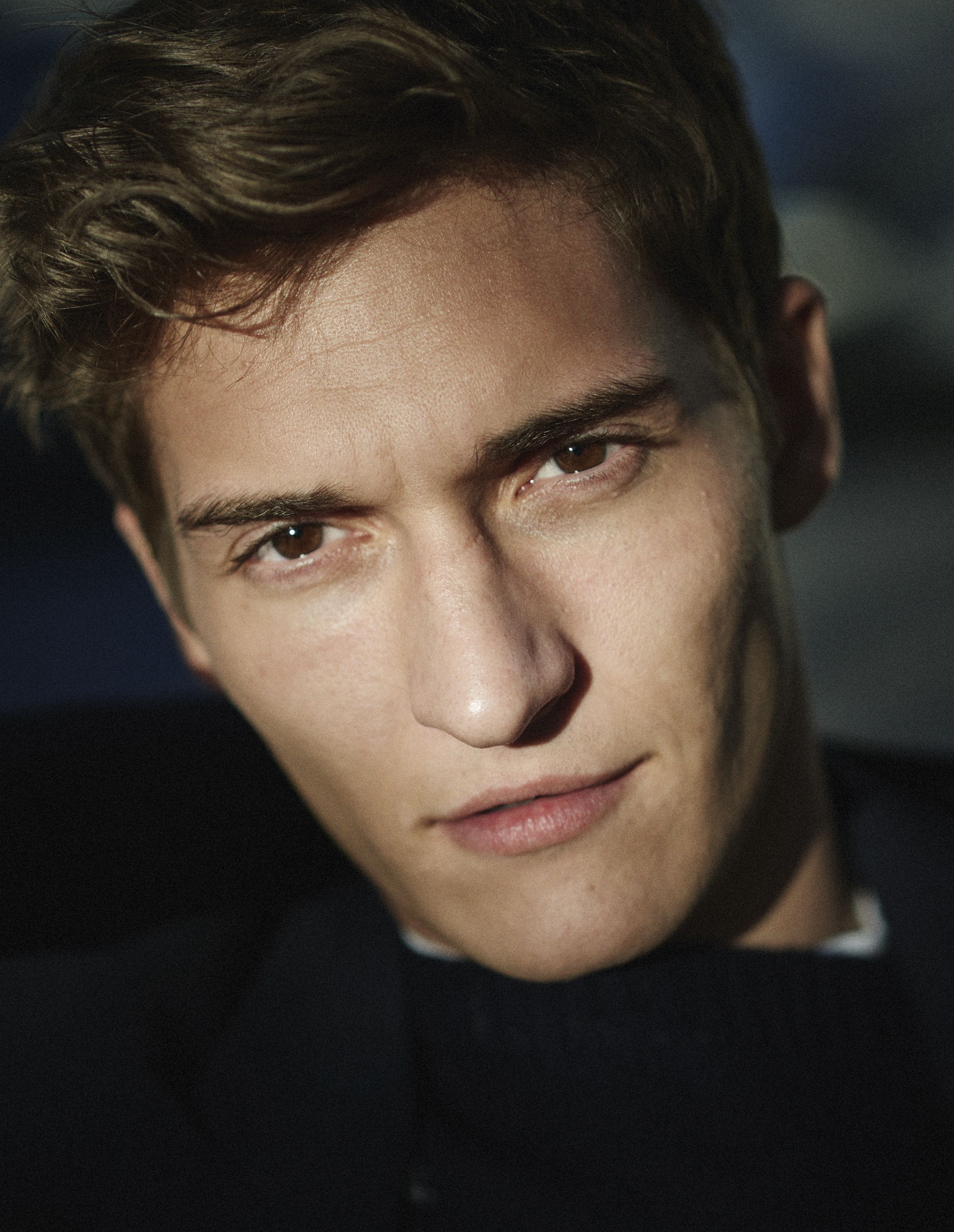Beauty portrait of Matvey, shot for Vogue Russia